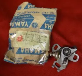 324-81521-10-00 Yamaha Points Ignition Nos 1972 Dt2mx