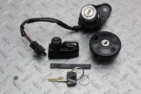 3jc-82510-00-00 Yamaha 1987 Virago 535 Xv535 Ignition Lock Key Set With Gas Cap And Helmet