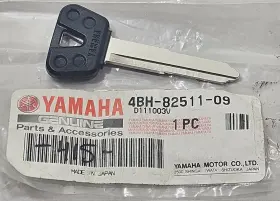 4bh-82511-09-00 Yamaha 1 New 2003-2020 Yzf-r6 Yzf R6 R6s Ignition Key Blank Nos Oem 4bh-82511-09