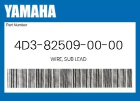 4d3-82509-00-00 Yamaha Genuine Wire Sub Lead -