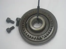 4g0-15517-00-00 Yamaha 1981 Xj550 H Xj 550 Maxim Starter Clutch Base And Gear