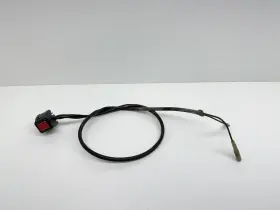 5un-2580w-10-00 Yamaha 2003 Yamahayz125 Yz 125 Engine Kill Stop Switch Button Wires Oem