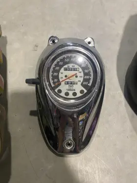 Xvss650 Yamaha #62322 2009 V Star 650 Speedometer Gauge Meter 17721 Miles