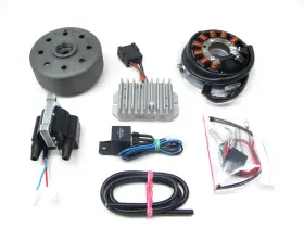 Yamaha 705464675961 Powerdynamo Mz-b Vape Ignition For 1973-80 Rd 200 Rotor 1.1kg Dc System