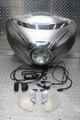 7480353 Yamaha 2005 Royal Star Xvz1300tf Venture Complete Front Fairing With Fradio Stereo