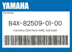 B4x-82509-01-00 Yamaha Genuine Wire Sub Lead -