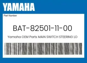 Bat-82501-11-00 Yamaha Genuine Main Switch Steering Lock -