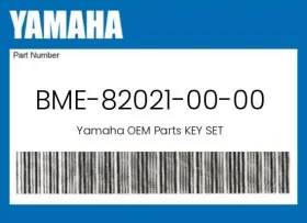 Bme-82021-00-00 Yamaha Genuine Key Set -
