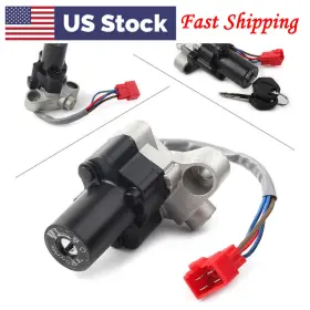 4tr-82501-01-00 Yeahmotousa 420027702037 Ignition Switch And Keys Fit Yamaha V-star Vstar 650 1100 99-16 Yh