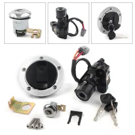 Yfoutlet 550742598148 Ignition Switch Fuel Gas Tank Cap Lock Key Set For Suzuki Gsxr600 750 1000 04-15 Yfoutlet 550742598148 Ignition Switch Fuel Gas Tank Cap Lock Key Set For Suzuki Gsxr600 750 1000 04-15