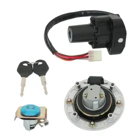 Yi267442t Yibei-tech Ignition Switch Fuel Gas Cap Seat Lock Key Set For Gsxr1300 Hayabusa 1999-2007