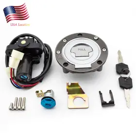 Fx-key-yswe-200817-m-16 Ysw-racing For Yamaha Yzf R1 R6 2000-2010 2011 Fuel Gas Cap Ignition Switch Seat Lock Keys