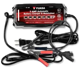 4849325300 Yuasa 3 Amp Charger And Maintainer - 12v