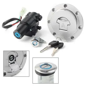 Zdl-kabusikikaisya1989usa 612054979753 Ignition Switch Fuel Gas Cap Cover Seat Lock Key Set For Honda Cb500 Cb600f Us