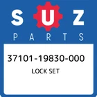 37101-19830-000 Suzuki Lock Set 3710119830000, New Genuine Oem Part. Price: $546.29.