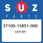 37100-15851-000 Suzuki Lock Set 3710015851000, New Genuine Oem Part. Price: $441.04.