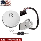 Ignition Switch Fuel Gas Cap Keys Set For Kawasaki Vulcan 400 800 500 Ltd New. Price: $48.83.