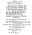 Drag Specialties Milwaukee Eight Harley Davidson Engine Bolt Kits 2401-1017 New. Price: $299.99.