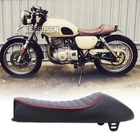 Refit For Suzuki Tu 250X Cafe Racer Retro Hump Saddle Seat Black Pu Red-line New. Price: $47.24.