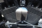 Harddrive Horn Cover Chrome #14-0512 Harley Davidson Used. Price: $45.00.