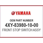 Yamaha Front Stop Switch Assy 4XY-83980-10-00 Oem New. Price: $62.15.