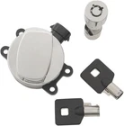 Drag Specialties E21-0214K Side Hinge Ignition Switch With Fork Lock Chrome New. Price: $151.89.