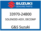 Suzuki Oem Part 33970-24B00 Solenoid Assy, Decomp New. Price: $319.83.