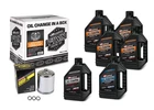 Vtwin Oil Change Kit Mineral W/chrome Filter, Evolution New. Price: $114.49.