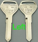 2 Key Blanks Kawasaki Ilco X106 KA15 Odd Codes H111111-H444444 N01-N35 New. Price: $12.95.