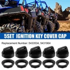 5 Set Ignition Key Cover Cap For Polaris Ranger Sportsman Scrambler New. Price: $19.12.