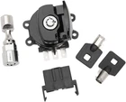 Drag Specialties Side Hinge Ignition Switch With Fork Lock Gloss Black #1072713 New. Price: $126.21.