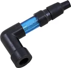 Parts Unlimited 90 Degree Blue Flashing Spark Plug Cap (DS-305006) New. Price: $15.12.
