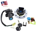 For Suzuki GS500 2001 2002-2010 Electrical Ignition Switch Gas Cap Locks Keys Us New. Price: $36.99.