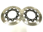 05 Yamaha Oem Left Right Front Brake Disc Rotors Straight Used. Price: $34.99.