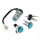 35010-GV4-901 Ignition Switch Lock Set For Honda CH80 Elite 1985-2007 Front New. Price: $21.30.