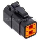 Namz Dtm 6-POSITION Connectors Black Plug MDP-6B New. Price: $22.99.