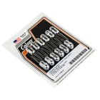 #7129-12 Acorn Head Timing Cover Set 1936-1969 H-d 74/61 Ohv Chrome Colony Machi New. Price: $36.20.