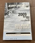 Oem Can Am 2009 Outlander 500 650/800R Operators Guide Used. Price: $19.87.