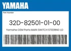 Yamaha Genuine Main Switch Steering Lock 32D-82501-01-00 New. Price: $184.79.