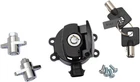 Drag Specialties Side Hinge Ignition Switch And Saddlebag Lock Kit - Gloss Black New. Price: $158.31.