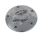 V-twin 42-0889 Live To Ride Ignition System Cover 5-HOLE Chrome New. Price: $13.85.