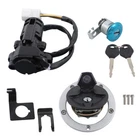 For Kawasaki 10-16 Fuel Gas Cap Ignition Switch Seat Lock Keys Set New. Price: $83.99.