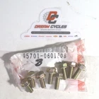 Nos Genuine Honda Flange Bolts (6X16) QTY8 95701-0601608 New Oem Factory Part. Price: $14.49.