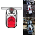 Red Tombstone Brake Light License Plate Lamp For Harley Softail & Touring New. Price: $23.99.