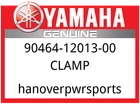 Yamaha Oem Part 90464-12013-00 Clamp New. Price: $9.49.