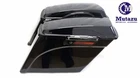 Black Out Stretched Extended Hard Saddlebags Set 5" Hd Harley Davidson Touring New. Price: $399.00.