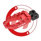 Custom Text Red Front Wide Foot Pegs For Suzuki Gsr 600 06 07 08 09 10 11 New. Price: $92.68.