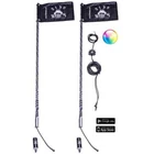 (2) 5150 Whips 187 2FT Led Rgb Lights Bluetooth Flag Pair Polaris Can-am New. Price: $300.00.