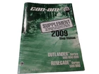 Can-am Factory Shop Manual 2009 Outlander Renegade 500 650 800 219100336 Used. Price: $19.94.