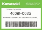 Kawasaki Genuine Housing-assy-control,rh 46091-0635 New. Price: $170.35.
